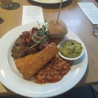 Tasty tasty breakfast, avocado was amazing. at The Swan in Banton