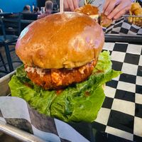Buffalo chicken sandwich  at Sebastian's Ale and Whiskey House in Brookfield