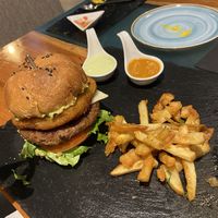 Yucca burger at Samadhi in San Jose