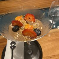 Chocolate mousse (vegan)  at Samadhi in San Jose