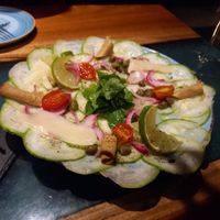 Carpaccio de Zuchini at Samadhi in San Jose