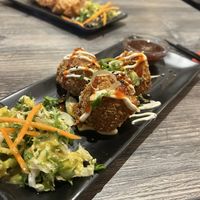 Vegan haggis  at Koku Shi in Dunfermline