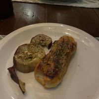 Pão de alho e batata doce   at A Coruja in Sao Paulo