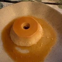 O pudim que estava com textura de congelado, mas o sabor era bom at A Coruja in Sao Paulo