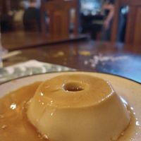 pudim vegano at A Coruja in Sao Paulo
