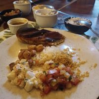 churrasco vegano at A Coruja in Sao Paulo
