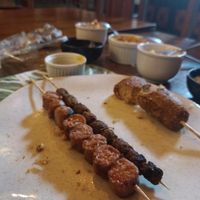 churrasco vegano at A Coruja in Sao Paulo