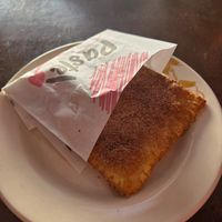 Pastel de brigadeiro (médio) at Porco Me Importa in Sao Paulo