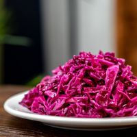 Red Cabbage Salad at Allan's Mediterranean Bar and Grill in Middletown