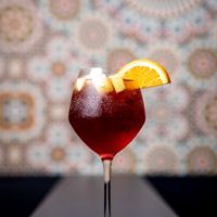 We serve vegan wine! at Allan's Mediterranean Bar and Grill in Middletown