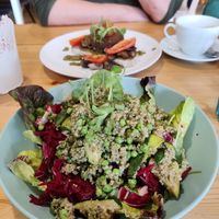 Warm quinoa salad at Cafe at No. 44 in Dollar