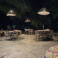 Lovely outdoor seating, very sweet and romantic if need be  at More Than A Drop in Moshi