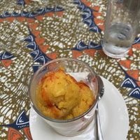 Mango sorbett  at More Than A Drop in Moshi