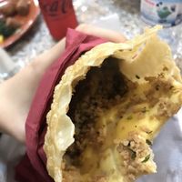 Pastel de soja e queijo vegan  at Lanchonete A Casa in Barreiro