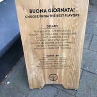Menu at Massimo Gelato - Marathonweg in Amsterdam