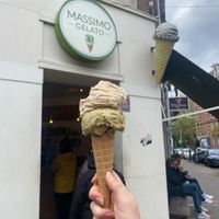   at Massimo Gelato - Marathonweg in Amsterdam
