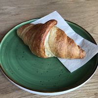 Vegan croissant  at Café June in Hamburg