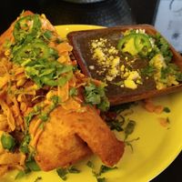 Black beans and rice at Casa Del Vegano in Dallas