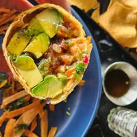 the avochanga at Casa Del Vegano in Dallas