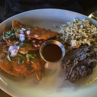 Birria Tacos   at Casa Del Vegano in Dallas