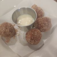 Nice dessert at Casa Del Vegano in Dallas