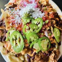 Nachos  at Casa Del Vegano in Dallas