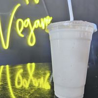 Creamy coconut dream smoothie - so yummy!   at Casa Del Vegano in Dallas