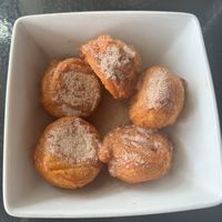 Churro Beignets  at Casa Del Vegano in Dallas