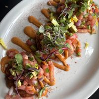 Tamale cakes  at Casa Del Vegano in Dallas