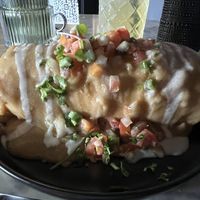 Taco Tuesday chicken chimichanga  at Casa Del Vegano in Dallas