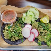 Potato tacos at TACO NACO KC in Overland Park