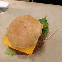 Shrooms burger at Burger Burger in Bloomington
