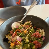 Medium guacamole 🥑 yummmmm  at Tacoparty in Grand Junction