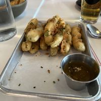 Cactus tempura does contain honey    at Tacoparty in Grand Junction