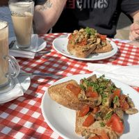 Tasty healthy breakfast!  at Olive Grove Bistro in Worksop