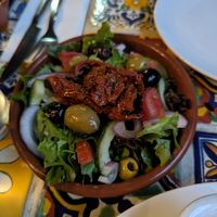 Antipasti salad at Olive Grove Bistro in Worksop