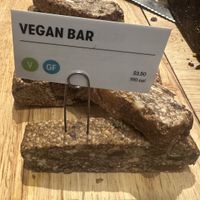 Vegan Bar  at Gregory's Coffee - 33rd in New York City