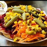 Patata asada / Roasted Potato at Camperos Malagueños in Madrid