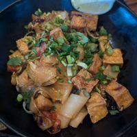 Drunken noodles w/ tofu at Ahan in Madison