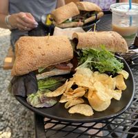 Artichoke po boy  at Brewbakers Cafe in Keene