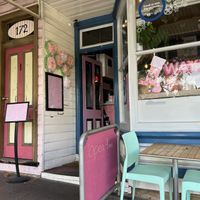 Adorable store front  at The Wayzgoose Diner in Leura