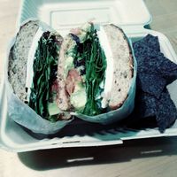 Vegan Rainbow - To die for at Fresh Start Organic Eatery in Astoria