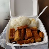Tofu teriyaki at Himitsu Teriyaki in Redmond