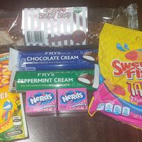 So many vegan goodies at Lollies2Go in Bendigo