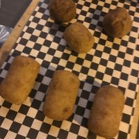 Croquetes at El Dinàmic de BCN in Barcelona