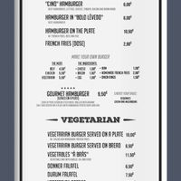 Menu at Caffe 5 in Pico