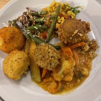 Buffet plate  at Red in Heidelberg