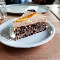 Mango-Schokokuchen at Red in Heidelberg