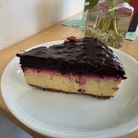 Heidelbeeren Cashew Cake at Red in Heidelberg