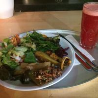 sample vegan selection of the delicious buffet at Red in Heidelberg